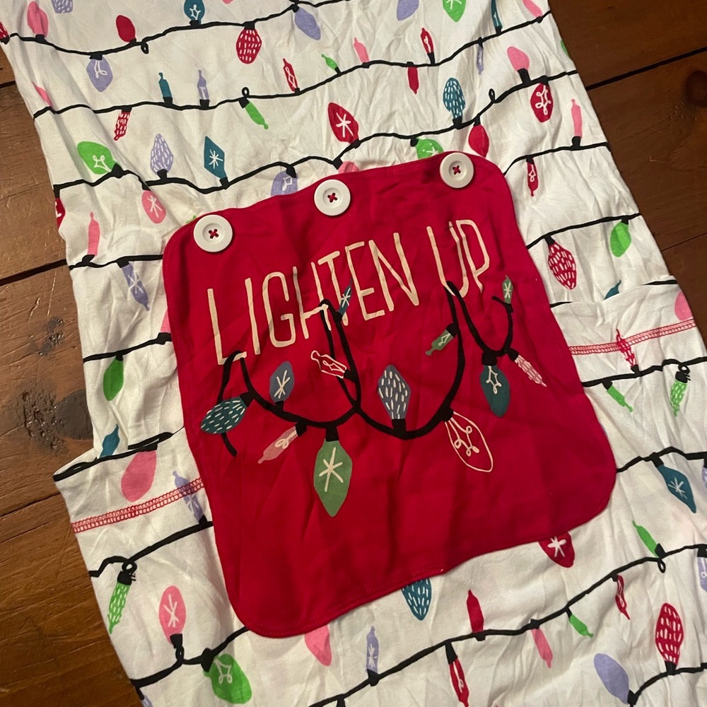 New Adult Holiday Lights Christmas Onesie Union Suit by Hatley - Picture 7 of 9